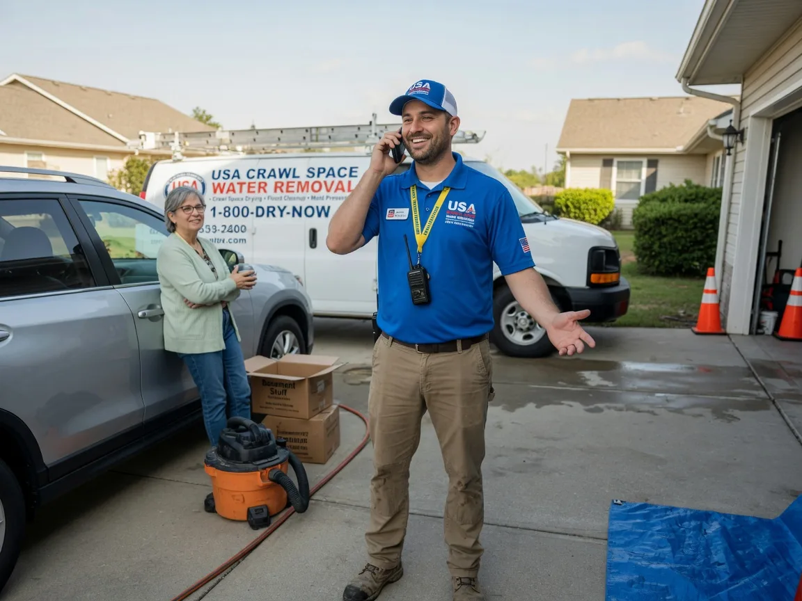 Crawl Space Water Removal New Sharon, ME FAQs